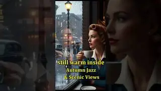 still warm inside / 🍂 RelaxingJazz & Coffee, autumn views.The video is really beautiful. #jazz #film