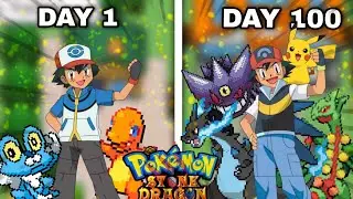 I Played 100 Days As Ash In Pok&egrave;mon Stone Dragon | Kya Mai Champion Banunga 🏆?