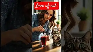 love of cat | #aicat #cutecats #animals #shorts #viral #youtube #meow