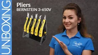 3-650V BERNSTEIN - ESD pliers set - UNBOXING