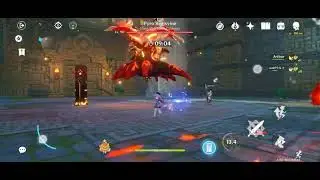 Floating Pyro Regisvine | Genshin Impact
