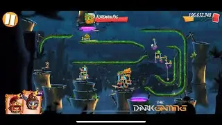 Angry Birds 2-Daily Challenge with BUBBLES 4-5-6 | The Dark Gaming