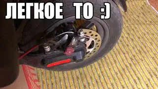 Crosser E9: замена подшипников заднего колеса, шины, установка поддержки заднего крыла