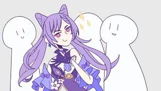 When the Keqing Hits (Genshin Impact Meme)