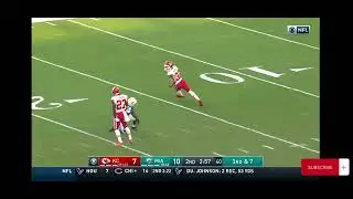 Tyrann Mathieu with a insane interception!! What a way to make the play and be there! Nice defense👍