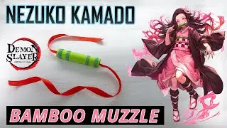 DIY NEZUKO Kamado Bamboo MUZZLE &ndash; Demon Slayer Craft Tutorial