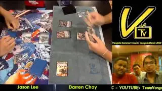VongolaMania 2014: Round 3 (Singles) Jason (Gold Paladin) vs Darren (Kagero)