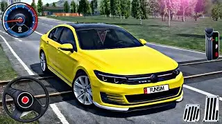 Modified Volkswagen Passat City & Highway Driving 🚘 | Passat Car Driving Simulator Android Gameplay