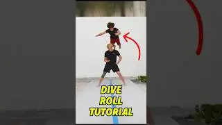 DIVE ROLL TUTORIAL🥷  #fitness #parkour