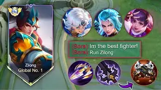 GLOBAL ZILONG NEW PERFECT BUILD!  WELCOME BACK CRITICAL BUILD! (Must abuse)
