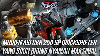 CBR250RR SP Quickshifter penasaran dengan kualitas Ohlins H0 909 dan damper SD007