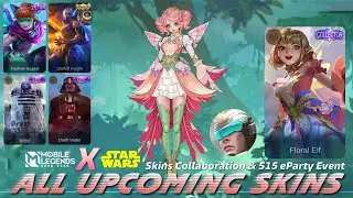 MOBILE LEGENDS NEW SKIN - MLBB X STAR WARS COLLABORATION SKINS | ML LEAKS 2021