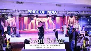 Swati Sarkar  |  Mrs India 2025 &ndash; 2nd Runner-Up (Elite Category)
