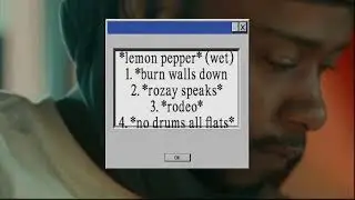 *lemon pepper* (wet) mixtape promo