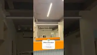Office renovation project (work in progress) @curexa #viralvideo #officerenovation