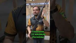 3x mais forte que .22LR e &eacute;  Permitida: CBC 8122-M .22 Magnum #shorts