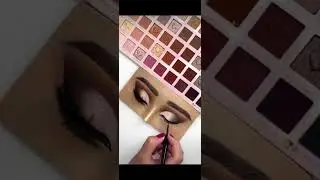 Cut-crease magic! ✨ Watch the transformation. #makeup #tutorial #beauty #glam