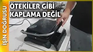 Tamamen Döküm Malzemeli Yerli Tost Makinesi Dökümix (Ultra Plus Organik)