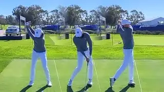 Jordan Spieth Golf Swing - IRON SEQUENCE | Full Speed + SLOW MOTION