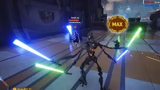 DEFENDING against a LAGGY MAX LEVEL YODA and ANAKIN | Supremacy | Star Wars Battlefront 2