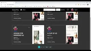 My BloggingWebsite