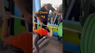 &ldquo;This could&rsquo;ve gone very wrong ❌ benchpress pr check ✔️ #fitwithnick