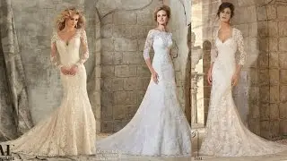 18 Gorgeous Long Sleeves Wedding Gowns for Fall and Winter