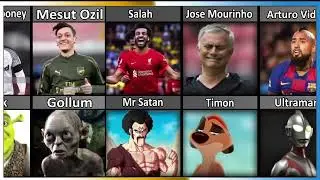Footballers Who Look Like Cartoons