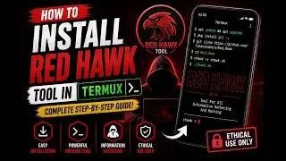 How to install RED_HAWK website info gathering tool |Web information gathering tool for termux|