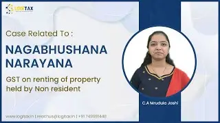 GST on renting of immovable property held by Non resident | Advance Ruling