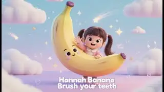 Brush your teeth | Hannah Banana | Kid learning