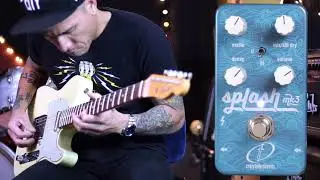 Crazy Tube Circuits Splash Mk3 Reverb pedal - demo by RJ Ronquillo