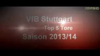 VfB Stuttgart - Top 5 Tore Hinrunde - 2013/14 | HD