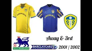 BarclayCard FA Premiership 2001/2002 (Away & 3rd Shirts)