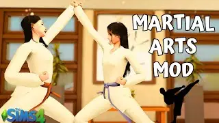I TRIED  MARTIAL ARTS IN THE SIMS 4😱| THE SIMS 4 MOD REVIEW