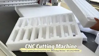 Custom EPE Foam Packaging Cutting Solution with CNC Cutting Machine!