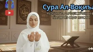 РИЗҚ ВА БАРАКА КЕЛТИРУВЧИ СУРА &mdash; ВОҚЕА СУРАСИ (Гўзал қироат)🎧