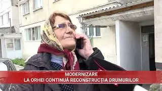 ROAD RECONSTRUCTION CONTINUES IN ORHEI