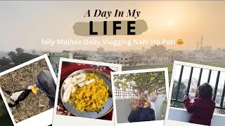 A Day In My Life🌸| Haldwani ka mosam 🥶 #garimaharariya #uttarakhand #vlog #momlife #baby #mayka #new