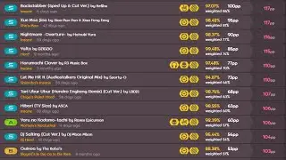 [365k] 17 100pp+ plays go crazy. From DT/HD to my old HR/HD ways.