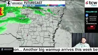WARM & STORMS!