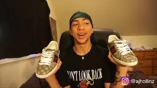 GUCCI SHOES &ldquo;ACE&rdquo; SNEAKER REVIEW + Sizing and Fit (Bees)