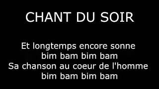 Chant du soir
