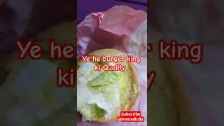 Gali hui patta gobi dedi Burger me 😡🤮 #shorts #youtubeshorts #burger