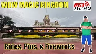 Live streaming of Disney World at Magic Kingdom! Happily Ever After, Starlight Parade, and Fun!