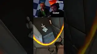 Blood GENERALLY Should Not Exit Your Body 🩸 #portal #gaming #valve #streamer #livestream #funny