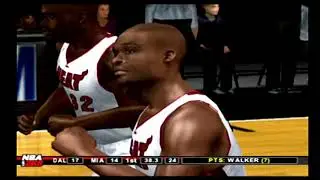 NBA 2K8 Heat vs Mavericks