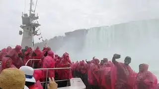 Chute du Niagara Vue du bateau