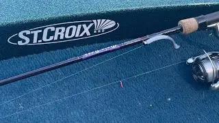 St croix mojobass rod 6&rsquo;10 mlxf - small #swimbait      #bass #finesse