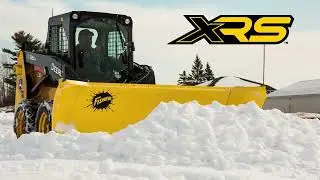 FISHER® XRS™ Winged Snow Plow for Skid-Steers